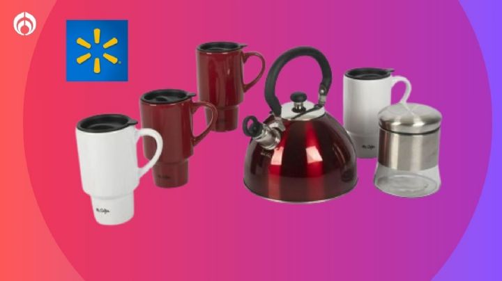 Walmart rebaja sofisticado set de tetera y tazas de Mr Coffee en solo 559 pesitos, ¡es de 10 piezas!