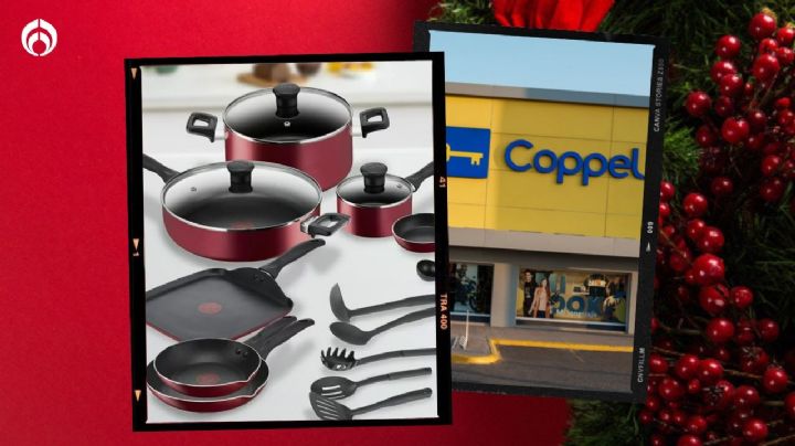 Coppel remata estas baterías de cocina T-Fal perfectas para regalar esta Navidad