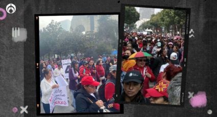 (VIDEO) Docentes de la CNTE protestan en la CDMX; exigen aumento salarial