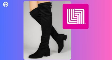 Liverpool: las botas negras elegantes arriba de la rodilla, perfectas para el frío están en remate