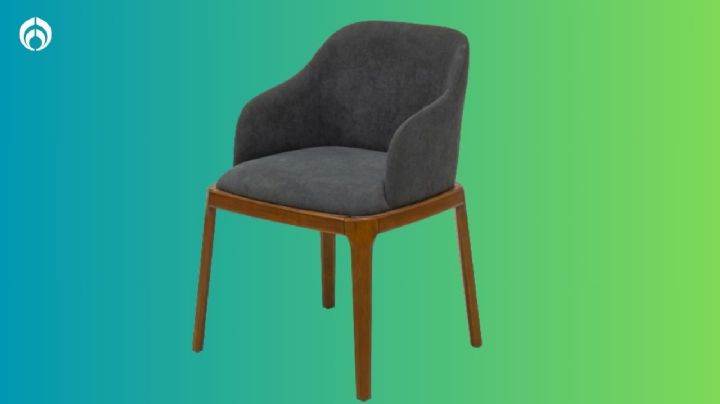 Palacio de Hierro remata cómoda silla aesthetic de madera; ¡puedes comprar 2 al precio de 1!