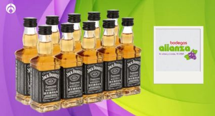 Bodegas Alianza remata 10 botellas de whiskey Jack Daniel's en solo $600