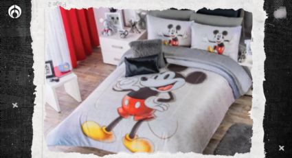 Liverpool rebaja cobertor acolchado y ultra cálido de Mickey Mouse a casi mitad de precio