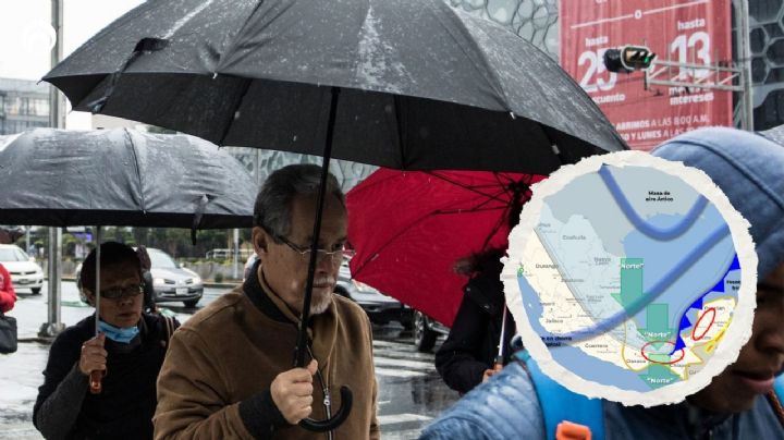 Frente frío 16 y aire ártico te harán temblar el fin con heladas y lluvias en estos estados