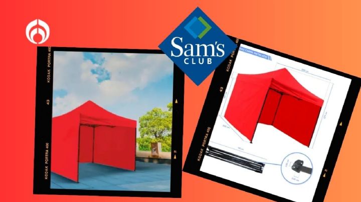 Sam’s pone a super precio una carpa plegable e impermeable que es perfecta para tus eventos