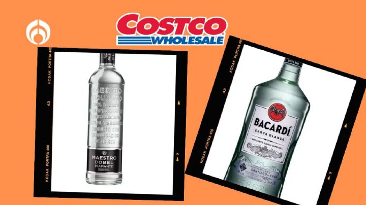 Costco tiene con descuentazo el tequila Maestro Dobel y el Bacardí de 1 litro