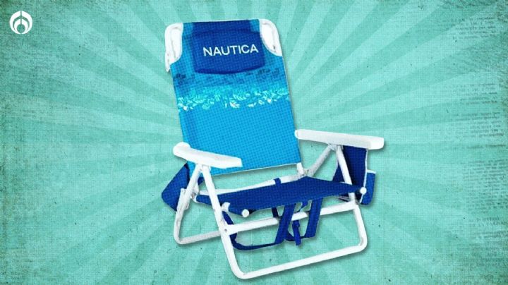 Sam´s Club lanza oferta imperdible en silla plegable Nautica ideal para las vacaciones