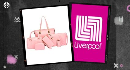 Liverpool: el elegante pack de 4 bolsas, monedero y tarjetero en menos de 900 pesos