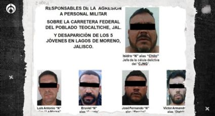 ¿Recuerdas Lagos de Moreno? Caen 5 integrantes del CJNG por secuestro de jóvenes asesinados