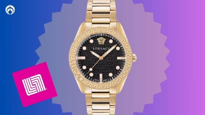 Venta nocturna de Liverpool hace rebaja impresionante a reloj fino Versace de zafiro