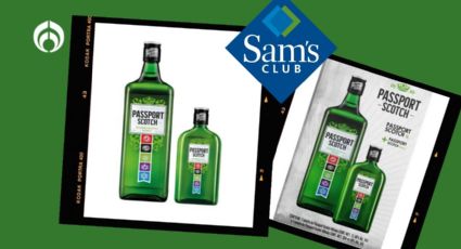 Sam’s Club remata el precio del Whisky Passport de 1 litro con otra botella de regalo