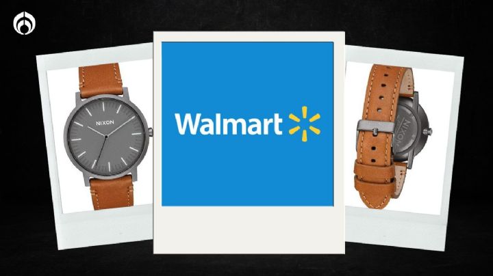 Walmart remata este reloj Nixon unisex de acero inoxidable