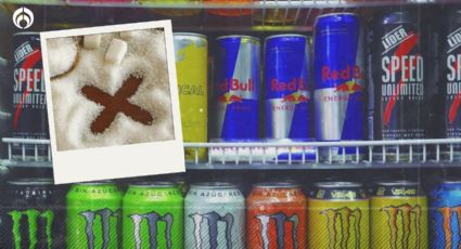 ¿Está Red Bull? Las bebidas energéticas con más azúcar, según Profeco