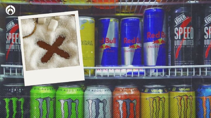 ¿Está Red Bull? Las bebidas energéticas con más azúcar, según Profeco