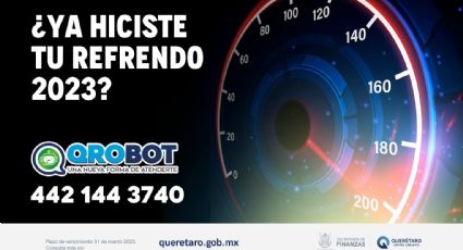 Refrendo vehicular en Querétaro avanza en 35 por ciento de la meta anual