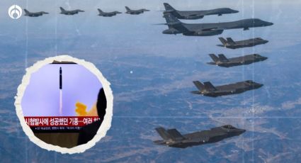 Corea del Norte lanza misil de largo alzance; Corea del Sur y EUA responden (FOTOS)