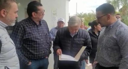 Representantes mineros y sección 65 se reúnen con AMLO en Guaymas