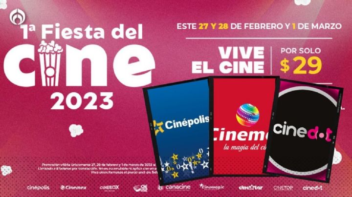 Cinépolis: estas son las ‘pelis’ que podrás ver en la Fiesta del Cine 2023 por 29 pesitos