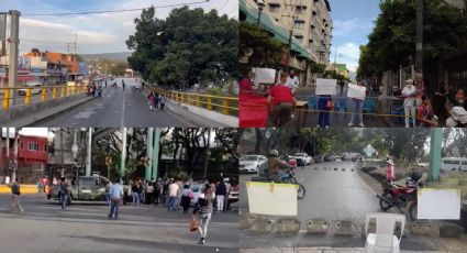 Crisis del Agua Potable en Cuernavaca; megabloqueo por segundo día consecutivo