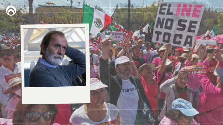 "Ya llenaron las plazas, les toca llenar las urnas": Epigmenio Ibarra cuestiona la Marcha en defensa del INE