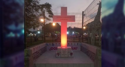 (VIDEO) Colectivos logran 'Memorial' en honor a sus desaparecidos