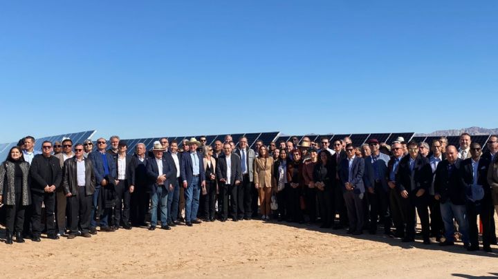 Planta fotovoltaica en Peñasco; coloca a Sonora a la vanguardia mundial: Durazo