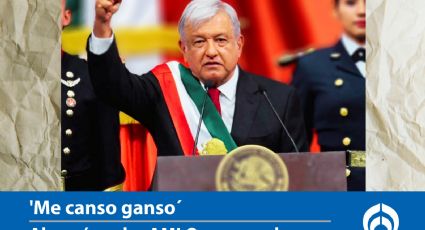 ‘Me canso ganso’ que ahora si ahorro; Don Isaías presenta la alcancía con la imagen de AMLO