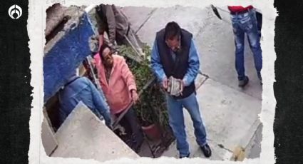 (VIDEO) Sujetos se hacen pasar por trabajadores de CFE para estafar a una mujer en Edomex