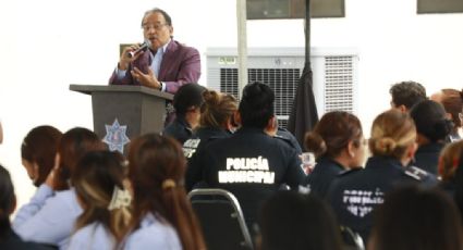 Mujeres policías reciben reconocimiento en NL