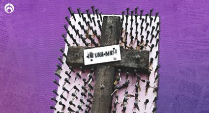 Cruz de clavos, el antimonumento a los feminicidios como recuerdo de la impunidad