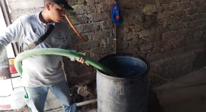 Escasez de agua en zonas suroriente y surponiente derivadas de problemas eléctricos