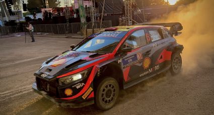 Hyundai a la delantera en el WRC de Guanajuato