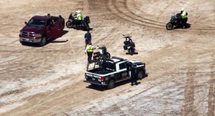 (VIDEO) Se creía 'Checo' Pérez: aseguran vehículo haciendo 'donas' en Bahía de Kino