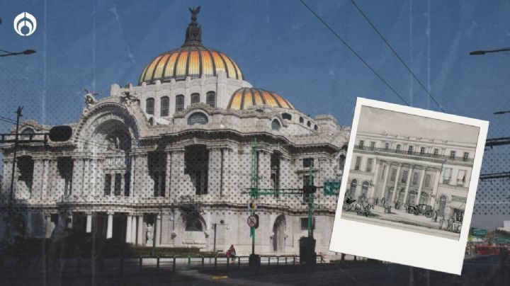 ¿Qué había antes del Palacio de Bellas Artes en la Ciudad de México?