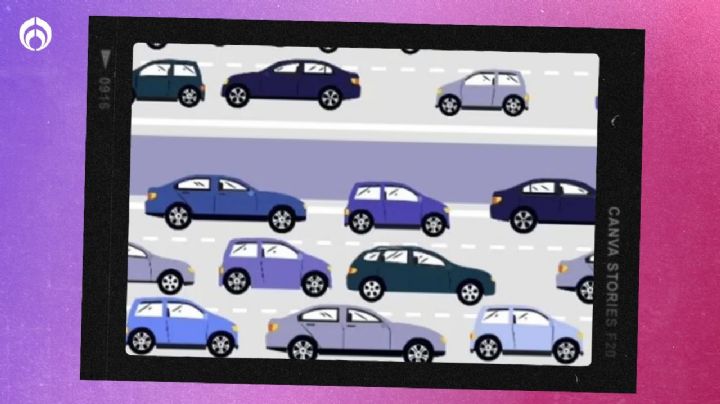 Reto visual: Solo las personas ÁGILES encuentran el auto que será multado