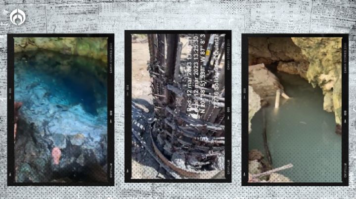 Nueva polémica del Tren Maya: ¿están llenando de cemento los cenotes?