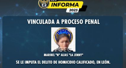 “La Jenny” es vinculada a proceso por asesinar en León a 2 hombres en 2022