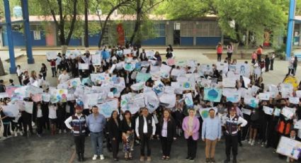 Día Mundial del Agua: arrancan campaña entre estudiantes de Escobedo NL