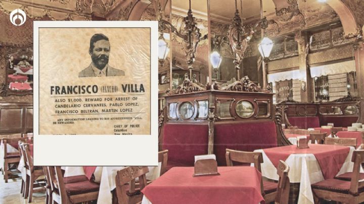 ¿Cuál es el restaurante de la CDMX que fue vandalizado por Pancho Villa?