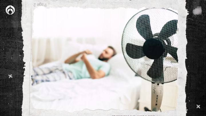 ¡A aguantar el calorón! Estos son los peligros de dormir con el ventilador prendido