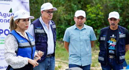 Presidenta de Solidaridad inaugura 5 nuevos pozos construidos por Aguakan en Playa Del Carmen