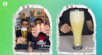 (VIDEO) Cerveza con yakult, la tendencia de TikTok que llegó demasiado lejos