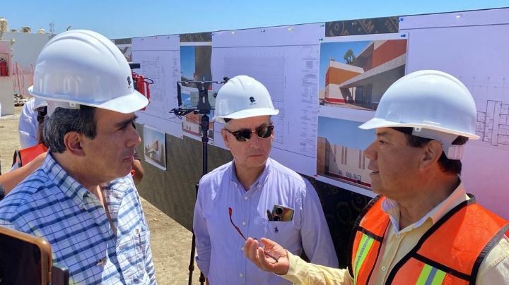 ISSSTE: Pedro Zenteno supervisa construcción de la Clínica Hospital Los Cabos