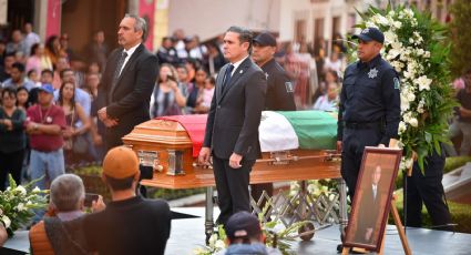 Rinden homenaje a Alejandro Camacho subsecretario de seguridad asesinado