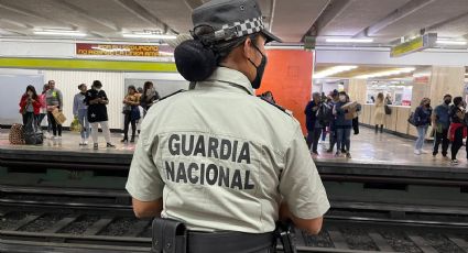 Adiós a la Guardia Nacional: habrá plan de retiro de agentes en Metro CDMX