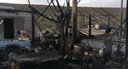 (FOTOS) Voraz incendio en sierra el Patrocinio deja sin viviendas a 6 familias