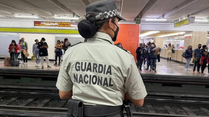 Adiós a la Guardia Nacional: habrá plan de retiro de agentes en Metro CDMX