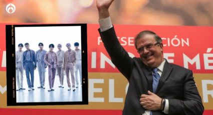 ¿Marcelo Ebrard traerá a BTS a México si gana la Presidencia? Esto confesó