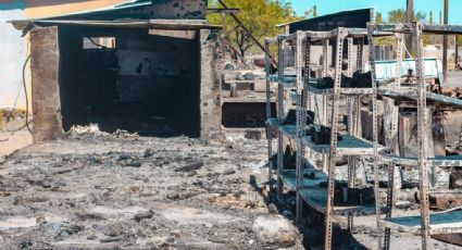 Incendio en el Patrocinio: llevan víveres a familias y autoridades reconstruirán viviendas