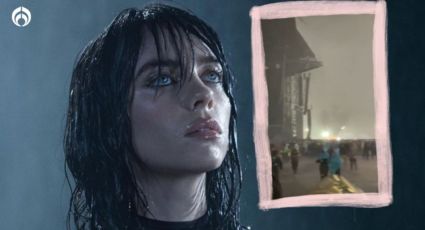 Fans de Billie Eilish temen cancelación de concierto por lluvia torrencial en el Foro Sol (VIDEOS)